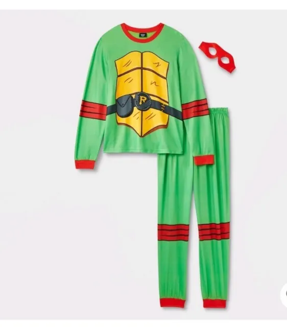 Teenage Mutant Ninja Turtles Raphael Halloween Matching Family Pajama Size L