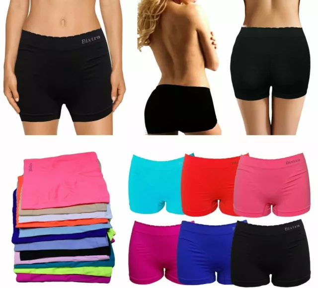 WOMENS KNICKERS UNDERWEAR Shorts Stretch Yoga Boxers Sports Soft Hot Pants  lot £3.99 - PicClick UK