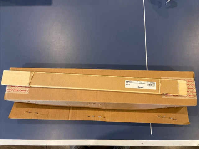 Starrett C636-500 Ruler, Tempered Steel, 500mm/19"+ Long