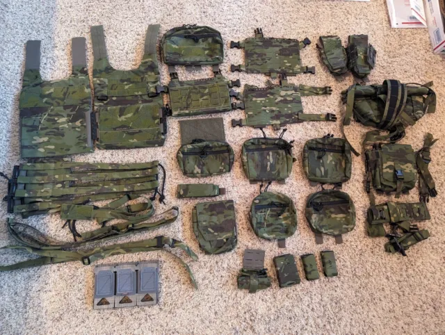 SPIRITUS SYSTEMS MULTICAM Tropic kit, plate carrier, chest rigs ...