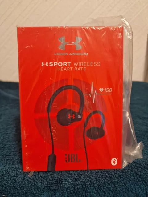 New -Under Armor Sports Bluetooth Headset Heart Rate Headphones Monitor Wireless