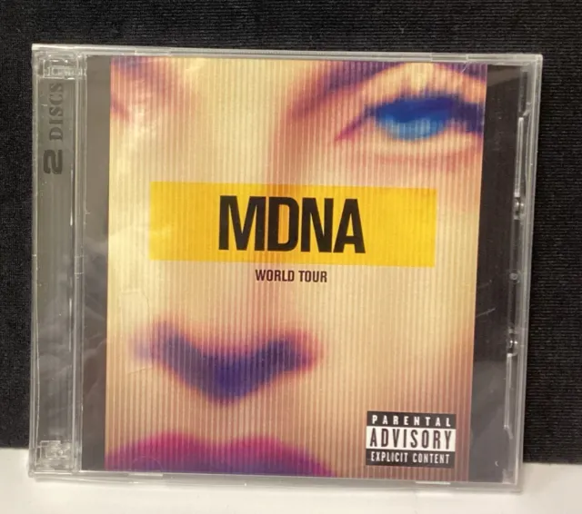 MADONNA - MDNA WORLD TOUR (2013 - 2 CD SET) Sealed