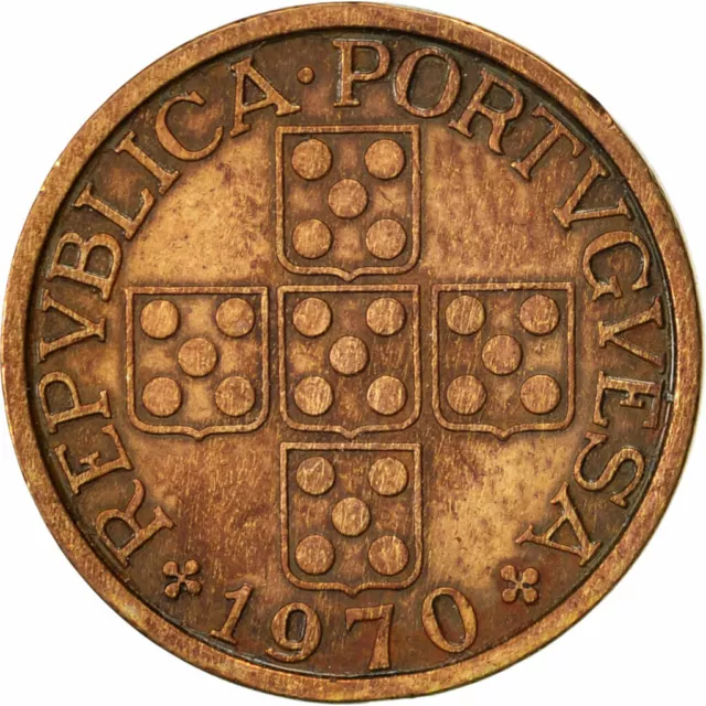 [#418126] Moneda, Portugal, 50 Centavos, 1970, MBC, Bronce, KM:596