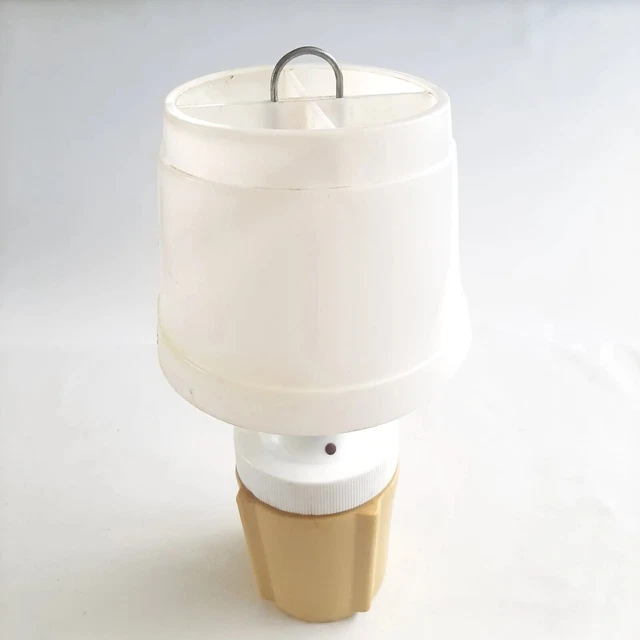 Lampe De Camping Vintage Ray-O-Vac N°100 - Jaune, 6V, Fonctionnelle