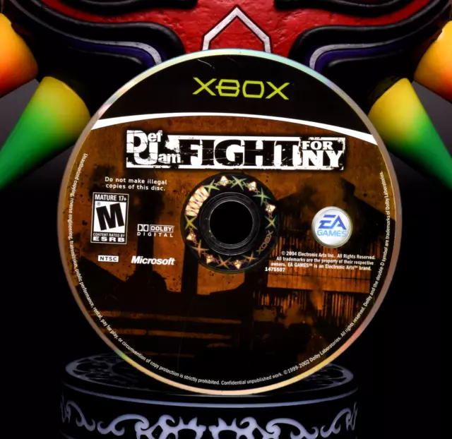 Official Xbox Game Disc #36 Def Jam Dight For NY Demo Disc