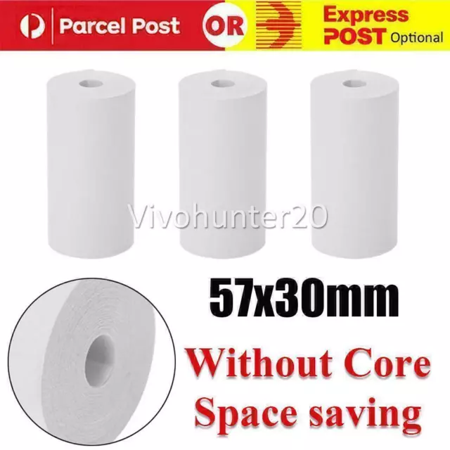 NEW 10/20/100 POS Thermal Paper Roll for Cash Register & EFTPOS, 57x30mm BULK OZ