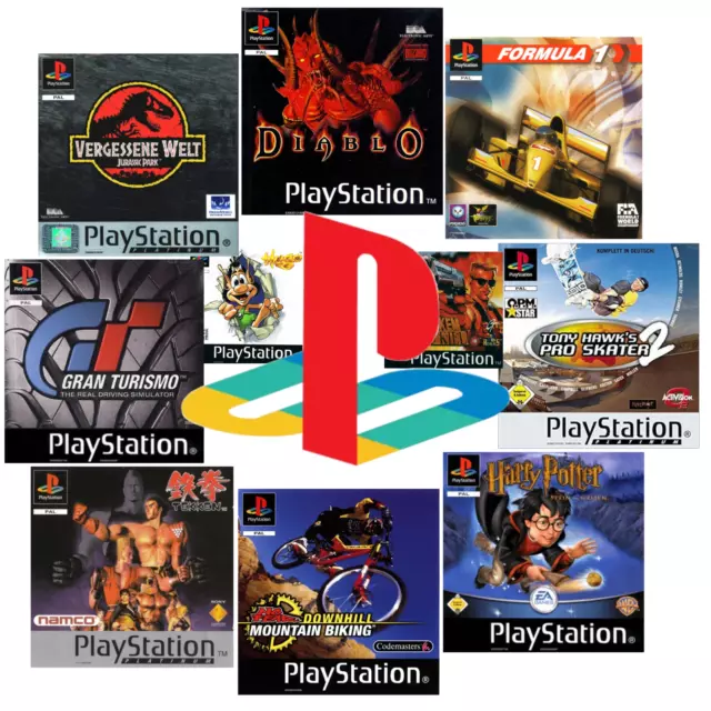 Ps1 Spiele Auswahl Sony Playstation 1 Spielesammlung Top Konvolut Super Zustand