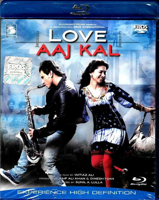 LOVE AAJ KAL Deepika Padukone, Saif Ali Khan Bollywood Blu Ray