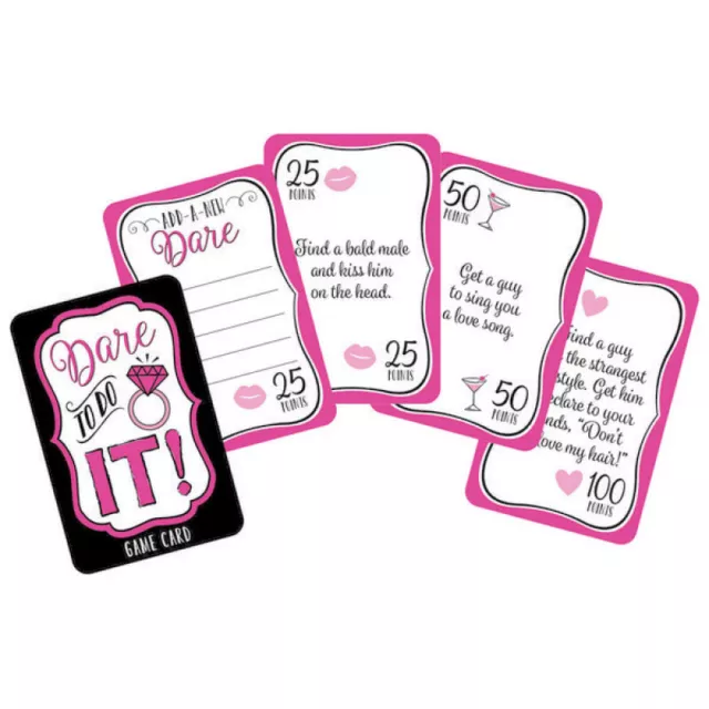 Hens Night Party Game Activity Dare Cards Bachelorette Hunt Find Drinking
