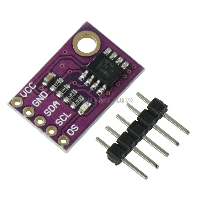 LM75A TEMPERATURE SENSOR High-speed I2C Interface Development Board ...