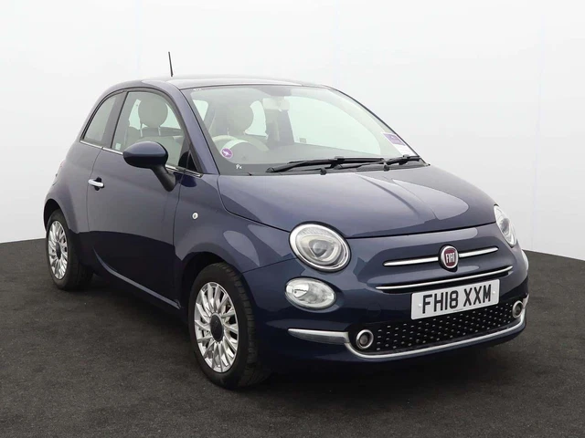 2018 Fiat 500 Fiat 500 1.2 Lounge 3dr Dualogic Hatchback Petrol Automatic