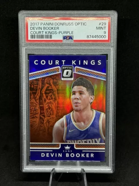 2017 Panini Donruss Optic Court Kings #29 Devin Booker Psa 9 Color Match 🔥🔥