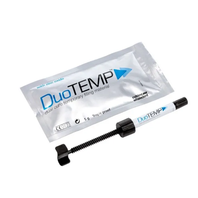 Coltene Whaledent 5831 DuoTEMP Temporary Dental Filling Material Syringe 5gm