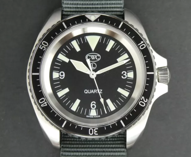 CWC RN300 Royal Navy Diver 2014 Nos Navy Taucher Militär Quarz