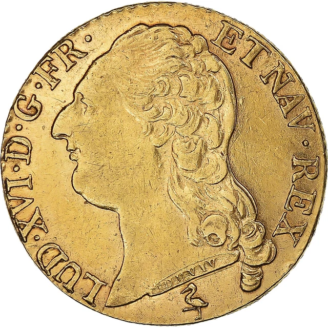 [#1068513] Coin, France, Louis XVI, Louis d'or à la tête nue, 1786, Paris, AU