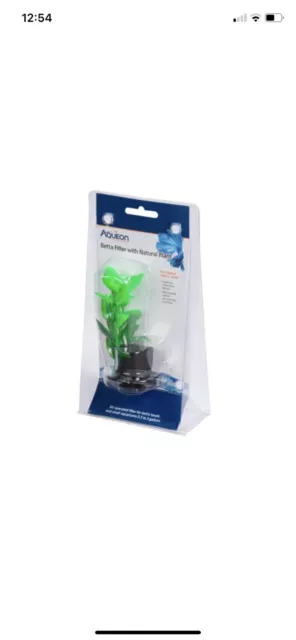 Aqueon Betta Filter with Natural Plant Air Powered for Cleaner Clearer Water