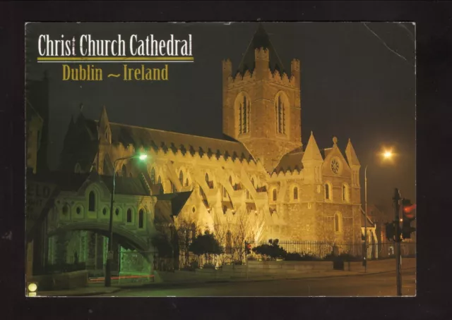 Christ Church Cathedral--1994 Postcard--Dublin, Ireland--Mailed to USA