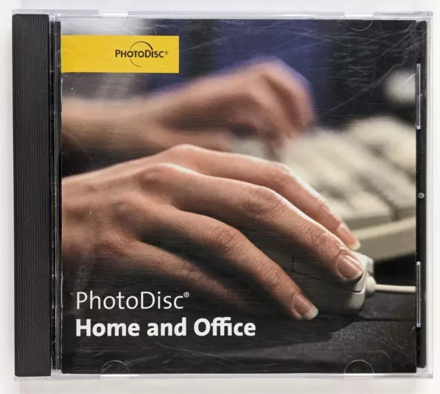 PhotoDisc Home and Office CD Royalty-Free Stock Photos