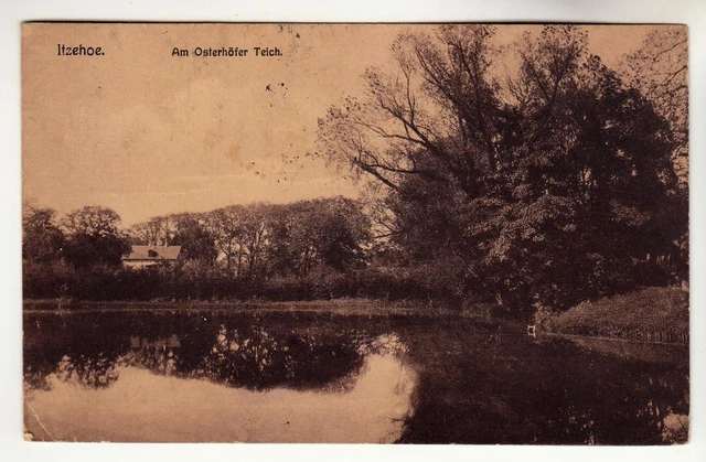 ITZEHOE PARTIE AM Osterhöfer Teich 19.03.1926 (Kellinghusen Glückstadt