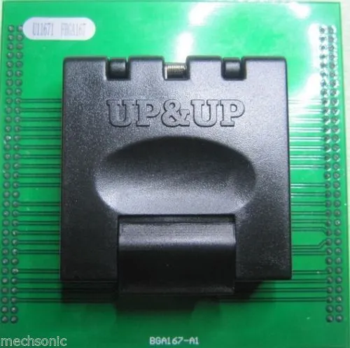New U11671 FBGA167 Socket Adapter For UP818 UP828 Programmer T