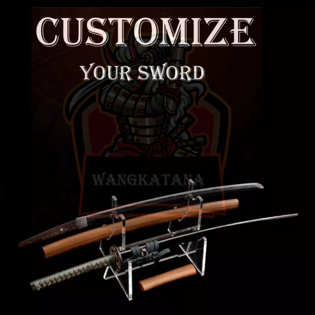 Customize Your Japanese Samurai Sword Katana Wakizashi Tanto Tachi Ninja Blade