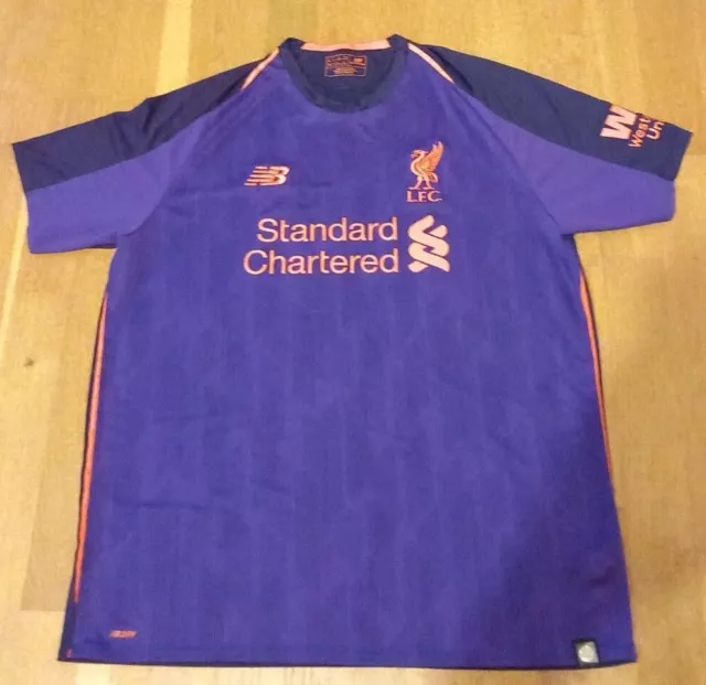 NEW BALANCE LIVERPOOL FC Away Football shirt 2018 19 XL VGC 24.99