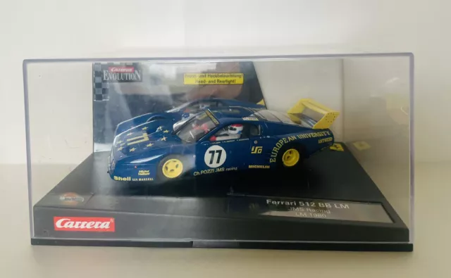 Carrera Evolution Ferrari 512bb Slot Car - 2006 - Boxed