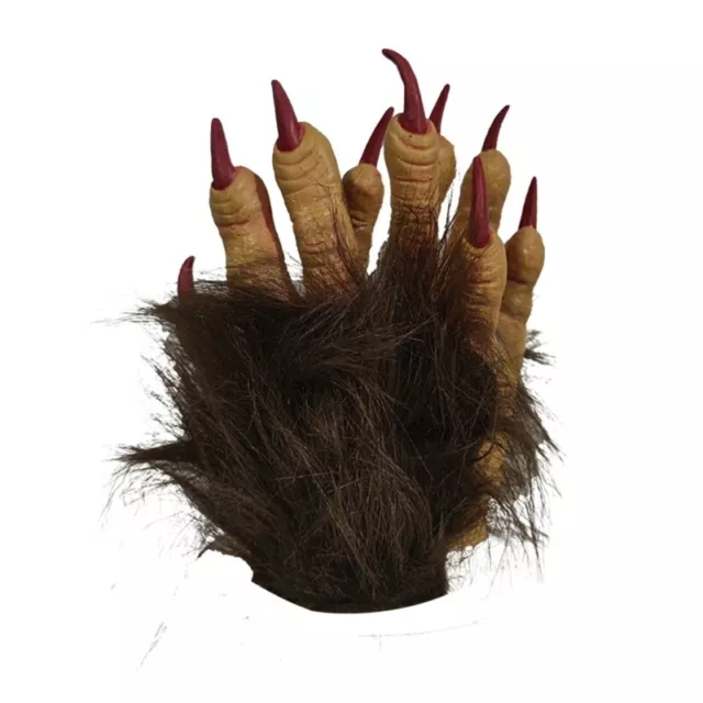 Terrify Beast Gloves Latex Beast Gloves Halloween Costume for Adults