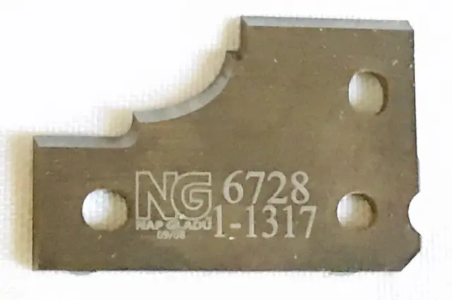 Nap 6728 1-1317 Replacement Insert Knife For CNC Multi-Profile Insert Router Bit