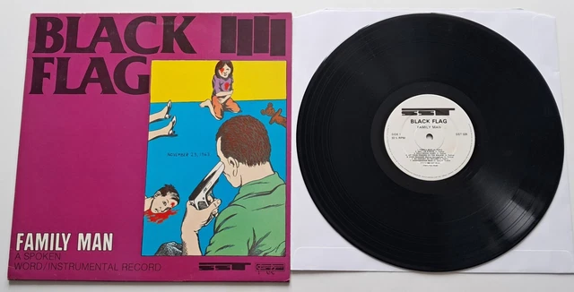 BLACK FLAG - Family Man LP - vinyl NEW! £28.00 - PicClick UK