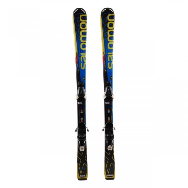Gebrauchte Ski Junior Salomon Xi Race + Bindungen - Qualität A - 140 cm