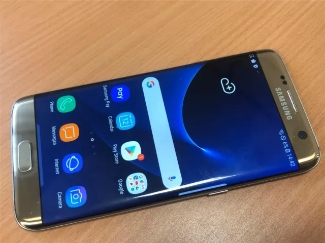 Samsung Galaxy S7 Edge G935F - 32GB - Gold (Unlocked) Android 8 Smartphone