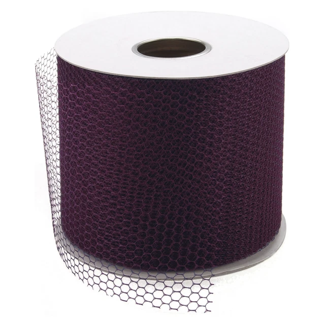 Falk Net Mesh 3"X40yd Spool-Wine -201 17-12483