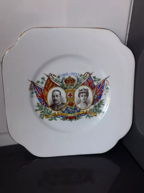 Royalty Collectable king george v queen mary silver jubilee Plate