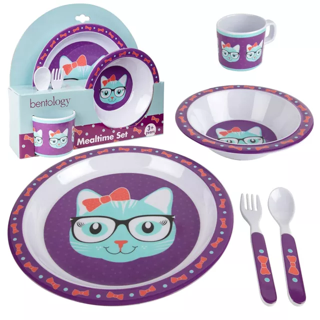 5 Piece Mealtime Baby Feeding Set for Kids and Toddlers