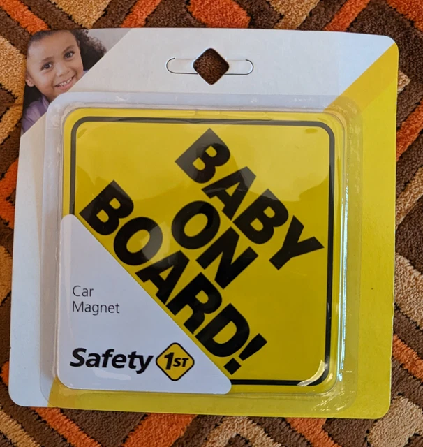 Safety 1st Baby On Board Sign Magnet