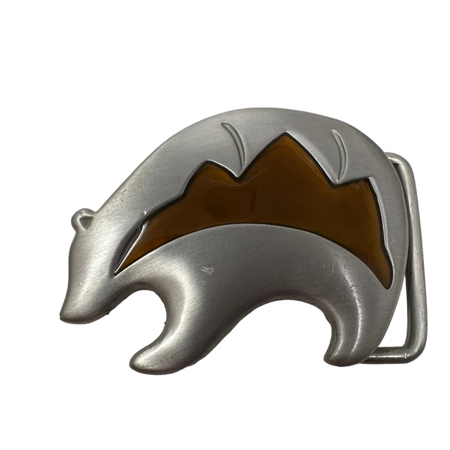 Bear Teacher Belt Buckle Life Sacred Spirits Collection Native American Style