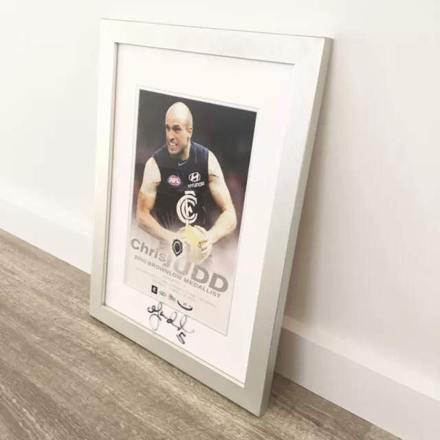 Chris Judd 2010 Brownlow Medallist Signature Photo