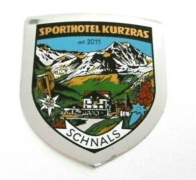 Adige Souvenir-Aufkleber Vigiljoch Meran Lana Ortler Alpi Alto Adige E 80er Oldtimer 