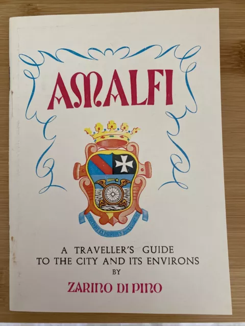 Vintage Amalfi Travellers Guide 1960