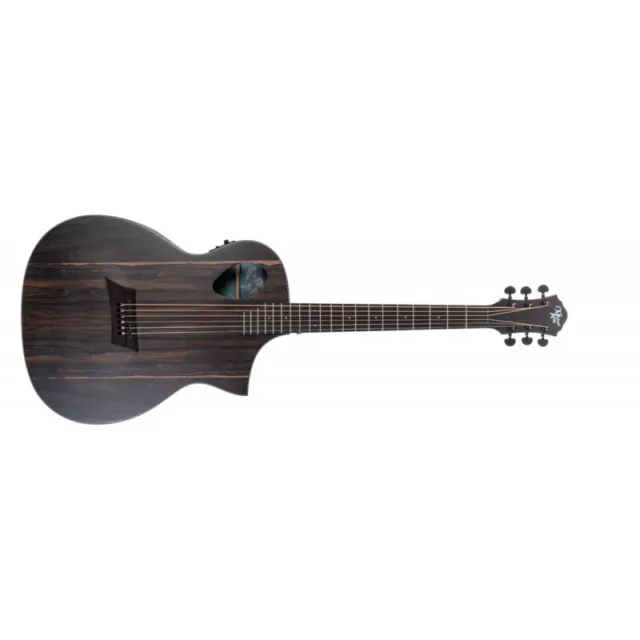 Michael Kelly FORTE EXOTIC ZIRICOTE - Guitare életctroacoustique - Rosace ''Por