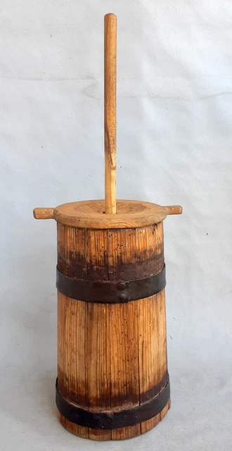 ANTIQUE PRIMITIVE WOODEN BUTTER CHURN / Home decor ANTIQUE PRIMITIVE WOODEN BUTTER CHURN / Home decor