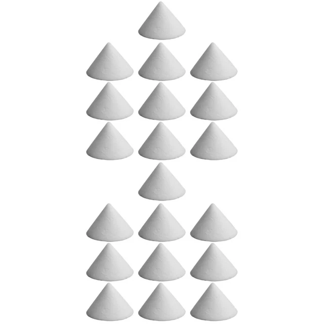 20 Pcs Ceramic Nail Aluminum Oxide Small Refractory Support Pottery Kiln Nails