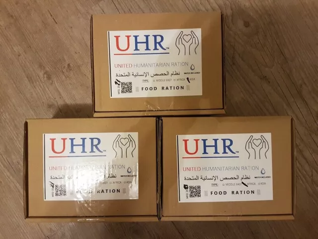 Uhr United Humanitarian Ration Epa Army Mre Einmannpackung Camping Un Essen