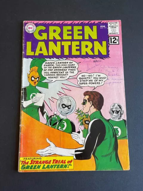 Green Lantern #11 - 1st Appearance of Green Lantern Medphyl (DC, 1962) VG+