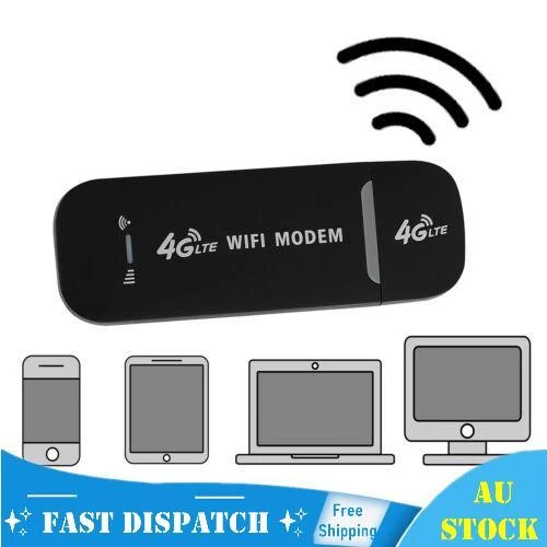 UNLOCKED 4G LTE Modem Wireless Router USB Dongle Mobile Broadband WIFI