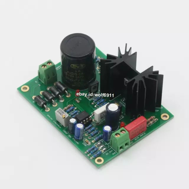 Assembled Ultra Low Noise Hifi STUDER900 Linear Power Supply Regulated board