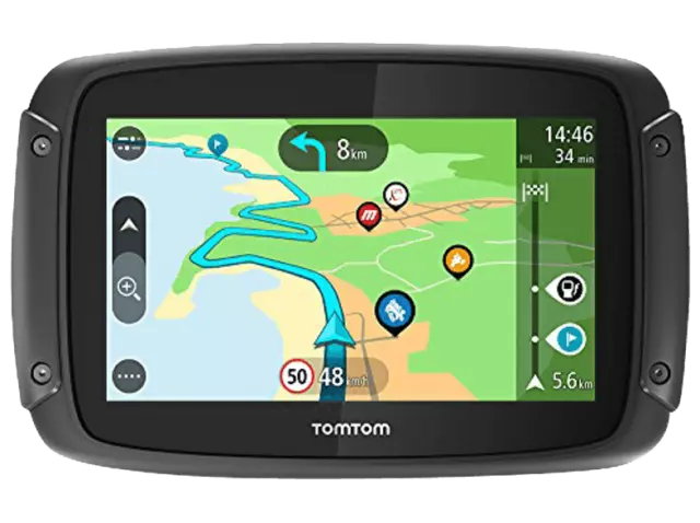 TomTom Motorrad Navi Rider 500 4,3 Zoll kurvige und bergige Strecken Motorräder