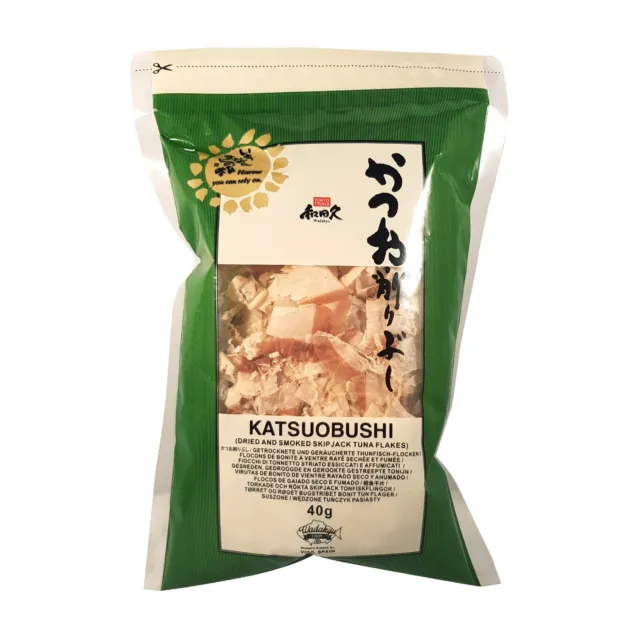 Katsuobushi bonito hanakatsuo (tonnetto essiccato in scaglie) - 40 g Wadakyu Eur