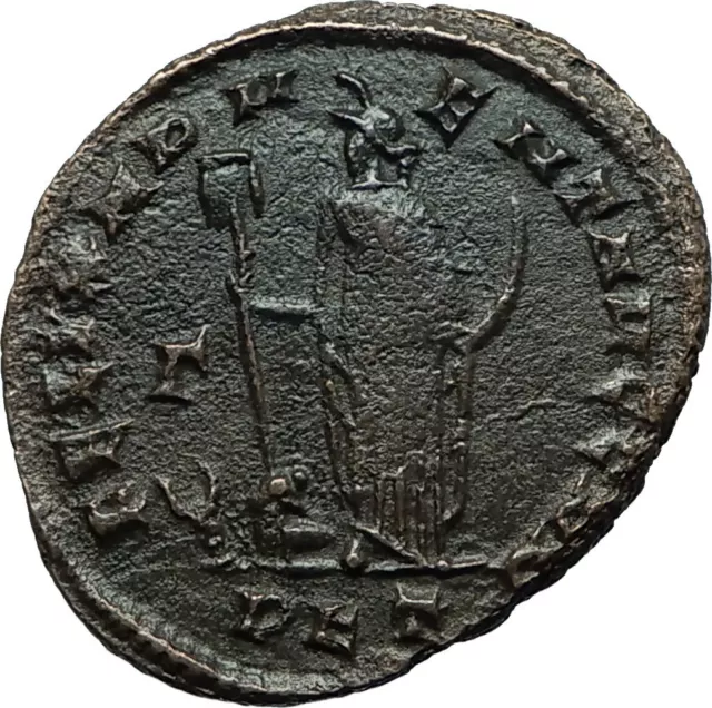 CONSTANTIUS I Chlorus 297AD Follis Nummus Authentic Ancient Roman Coin i66484